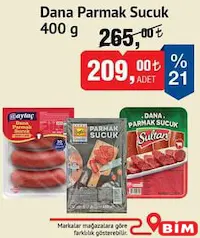 DANA PARMAK SUCUK 400 G